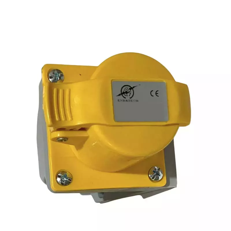 ENERTECH Industrial Reversing Plug 16A Current Rating 3 Pin with IP44 Protection, EN-513