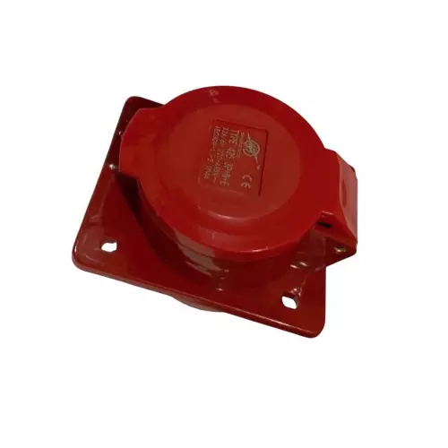 ENERTECH Industrial Panel Inclined Socket 16A Current Rating 5 Pin with IP44 Protection, EN-415