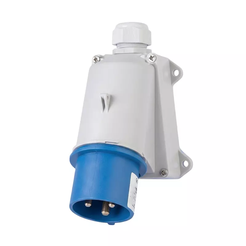 Salzer Wall Mounted Inlets 400 V 50-60 Hz IP 44 (Current Rating: 16 - 63 Amp)