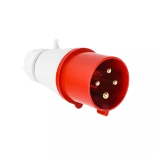 ENERTECH Industrial Plug 16A Current Rating 4 Pin with IP44 Protection, EN-014