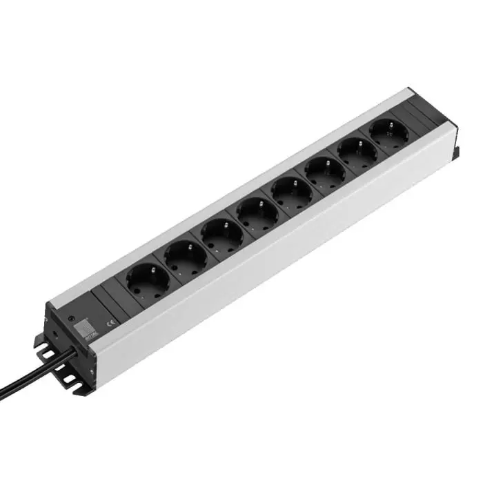 Rittal DK 7000 Black Vertical Mount Socket Rated At 16A 230 V, 7000630