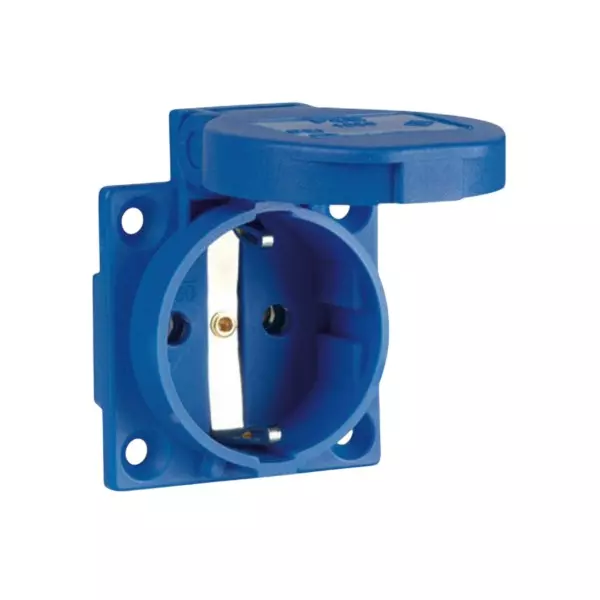 CAPE Electric Schuko Connector IP54 2P + E Pole 16 A Current 200 - 250 V, 2511-s