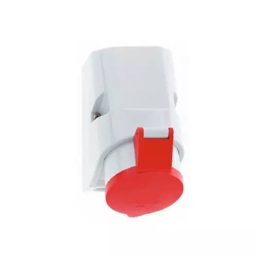 Neptune Surface Mounting Socket Splash Proof IP-44 16/20 Amp 3 Phase + Neutral 230/415 V, 100