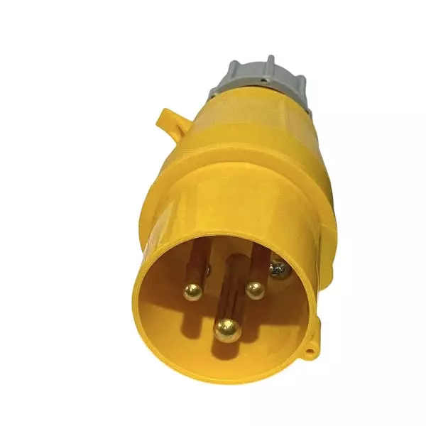 ENERTECH Industrial Plug 63A Current Rating 3 Pin with IP44 Protection, EN-033