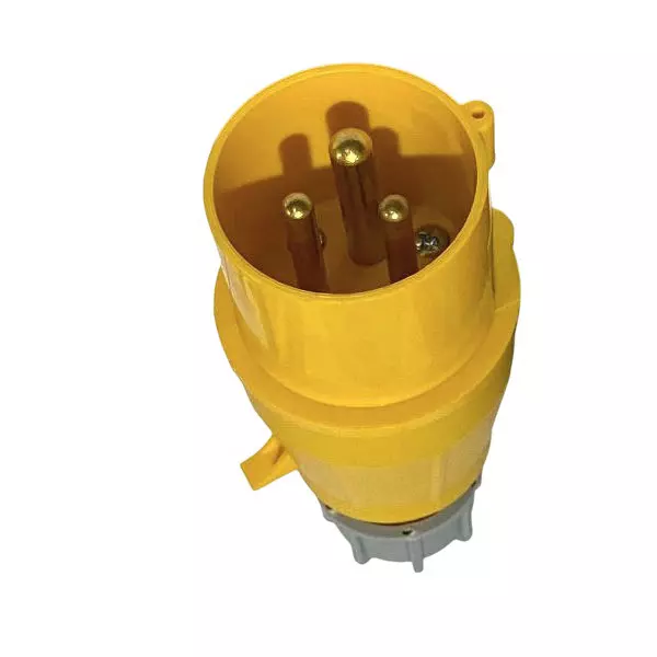ENERTECH Industrial Plug 63A Current Rating 3 Pin with IP44 Protection, EN-033