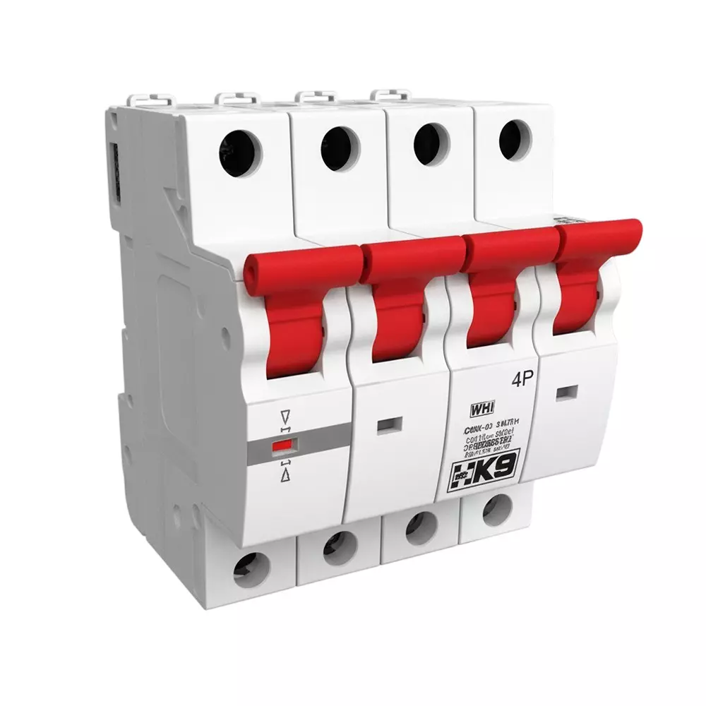 K9 Pro Safe Isolator Four Pole 63 Amp White, 6122 (Pack of 3)