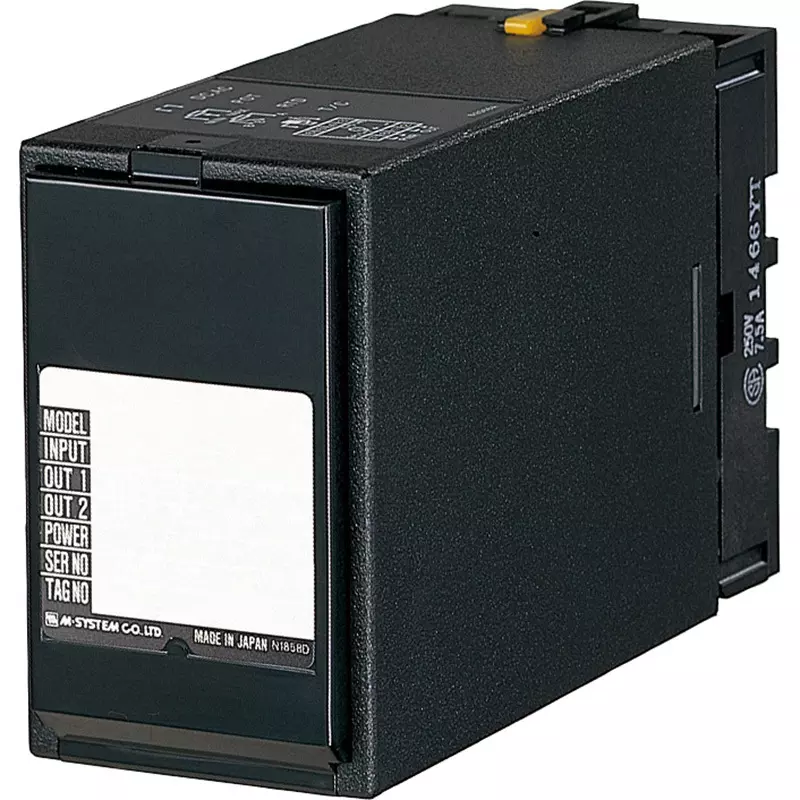 MG Isolator 4 to 20 mA DC (input resistance 250Ω) Signal 100 V AC Power supply, YV-AA-B