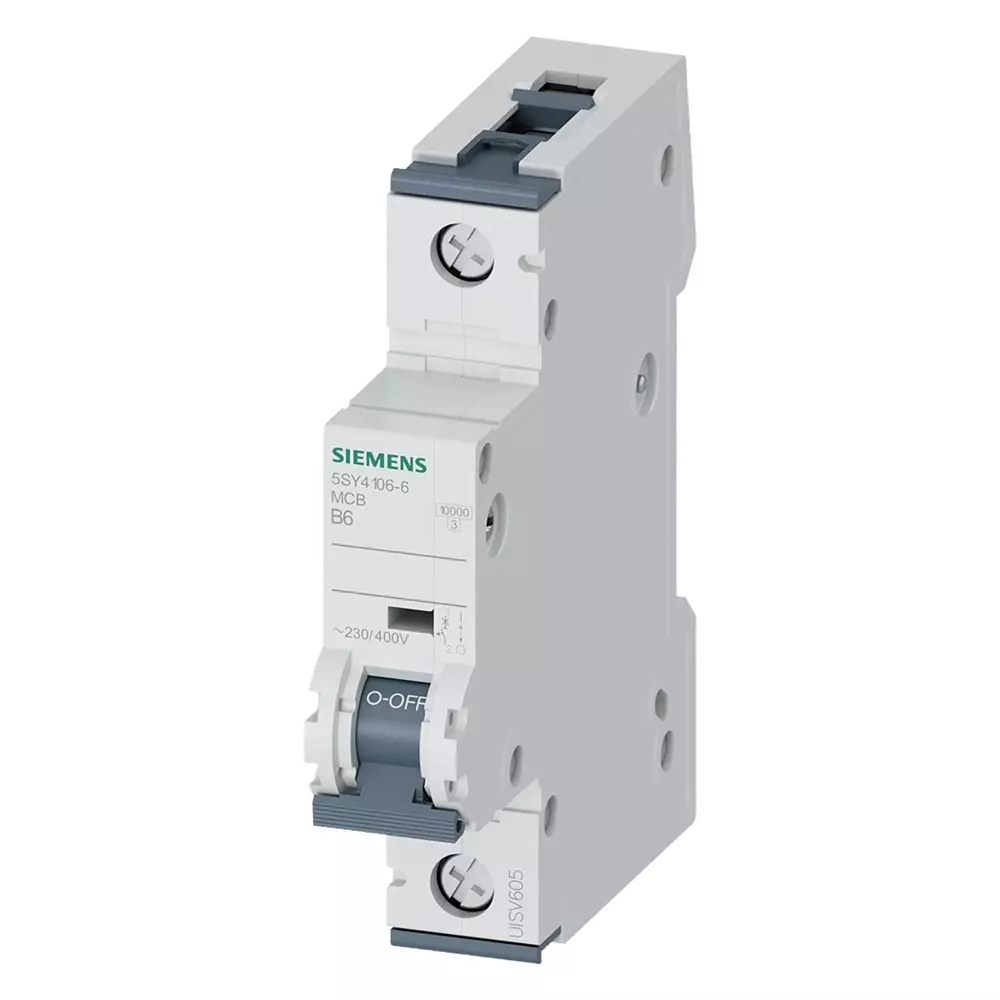 siemens-sentron-5sy4-mcb-1p-6a-curve-b-400v-ac-10-ka-breaking-capacity-5sy4106-6