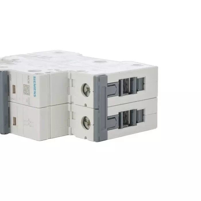 Siemens Sentron 5SY4 MCB, 2P, 10A Curve C, 400V AC, 10 kA Breaking Capacity, 5SY4210-7