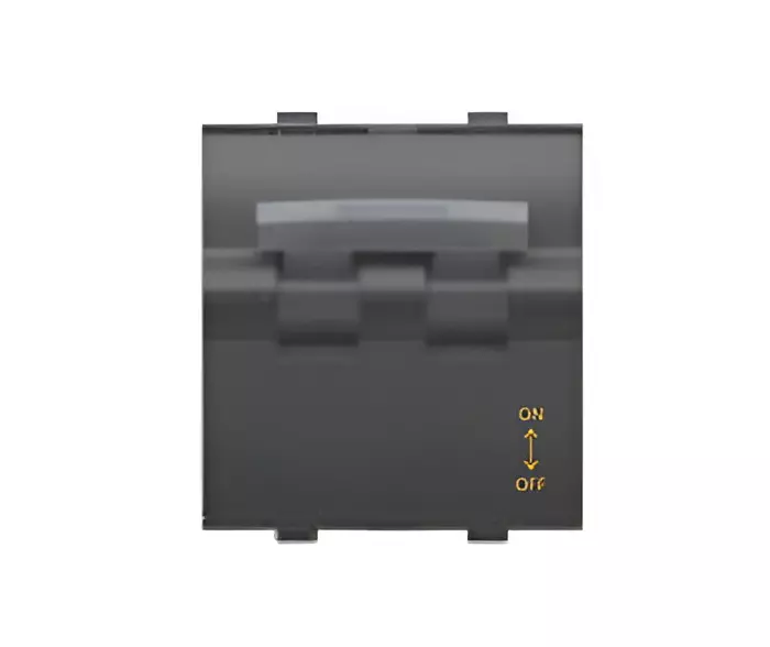Goldmedal Nixon Modular Curve Miniature Circuit Breaker 20 Amp Double Pole 3 kA Breaking Capacity 2 M Titanium Grey, 102486