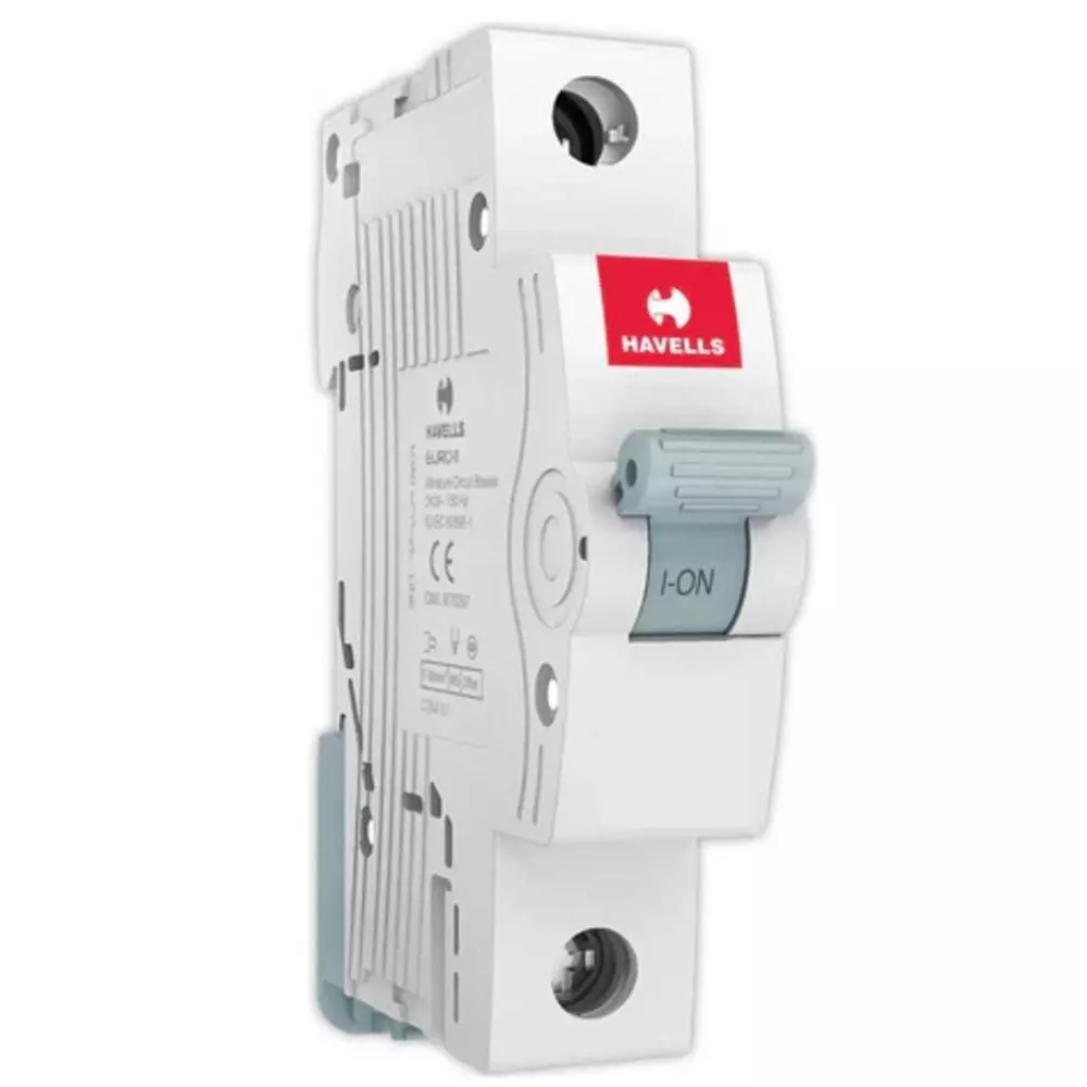 Havells 50 A Miniature Circuit Breaker Single Pole DC and 10 kA Breaking Capacity, DHMGESPF0500022
