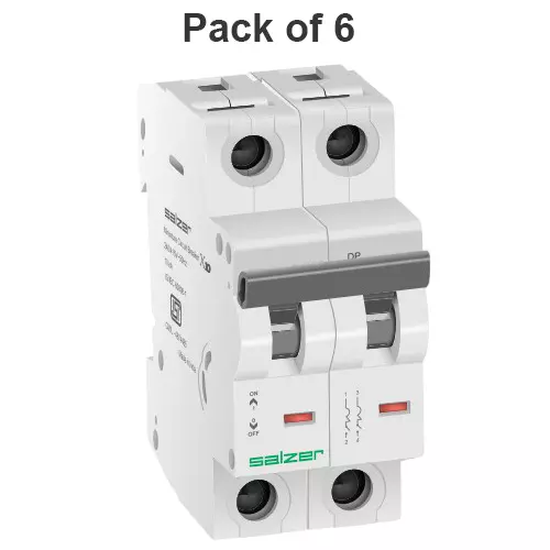 salzer-miniature-circuit-breaker-mcb-32-amp-2-pole-c-curve-10-ka-breaking-capacity-ip-20-protection-mxdpc320-pack-of-6-pcs