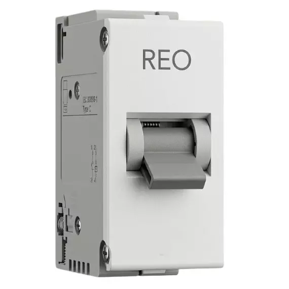 Reo Marvel Mini Miniature Circuit Breaker (MCB) 1 Pole 10 Amp White, DHVNCSPA01000WW