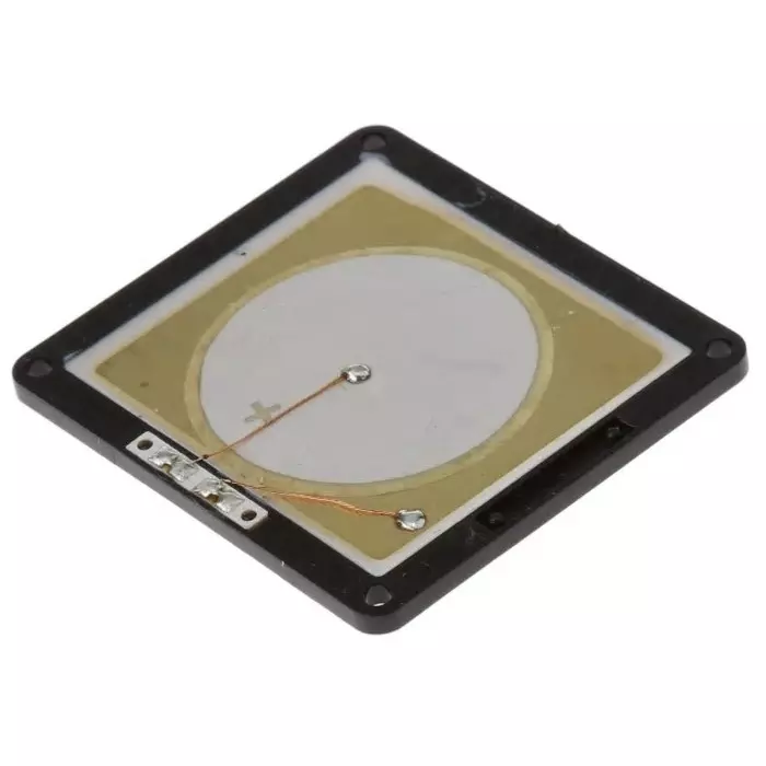 Sonitron Piezoelectric Miniature Speaker 81dB 700 Hz-20 kHz 220nF 43.5x39x2 mm, SPS-3530-03-C1
