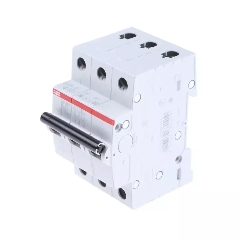 ABB Compact Home SH200 MCB, 3P, 40A Curve C, 440 V AC, 6 kA Breaking Capacity, 2CDS213001R0404SH203-C40