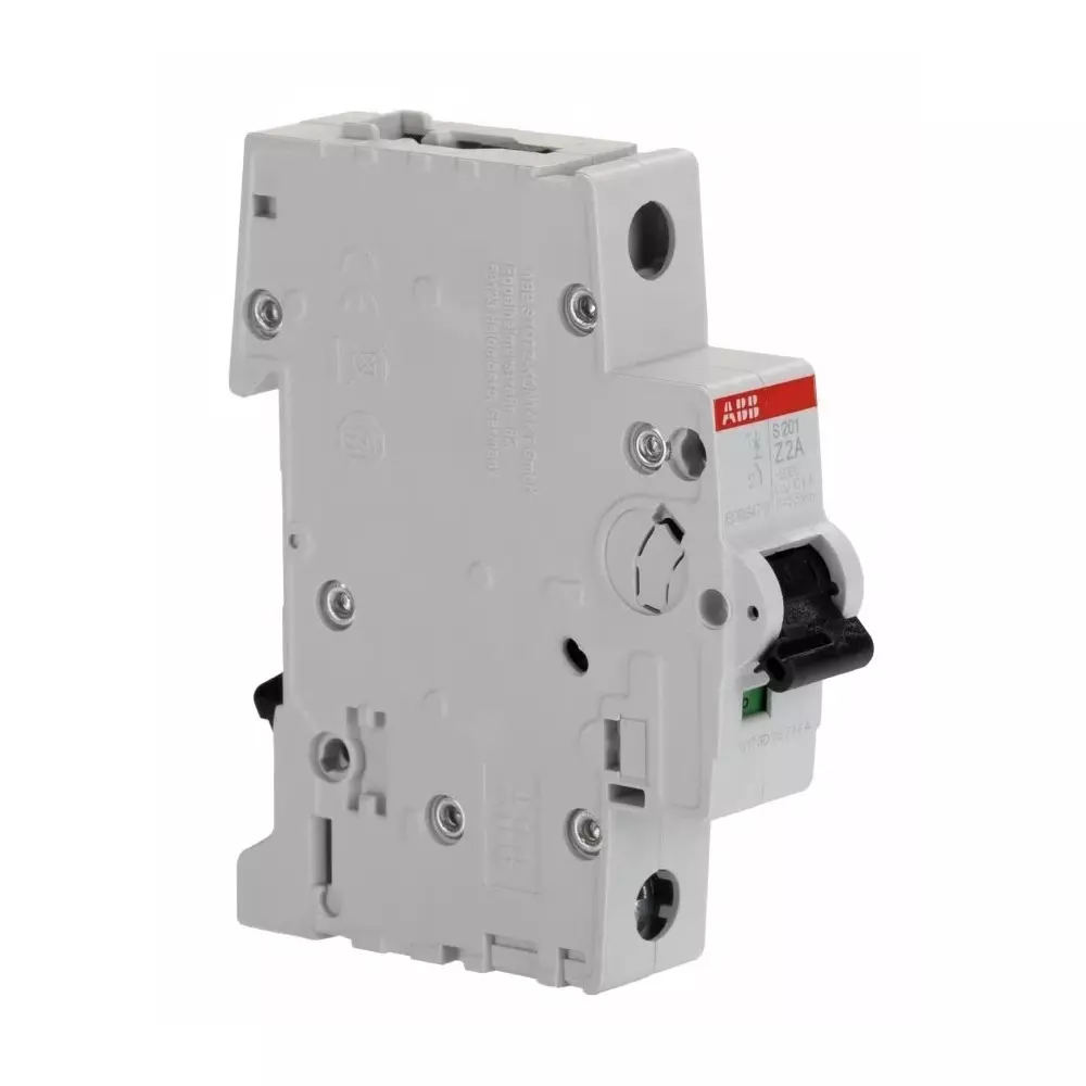 ABB Compact Home SH200 MCB, 3P, 6A Curve B, 440 V AC, 6 kA Breaking Capacity, 2CDS213001R0065SH203-B6