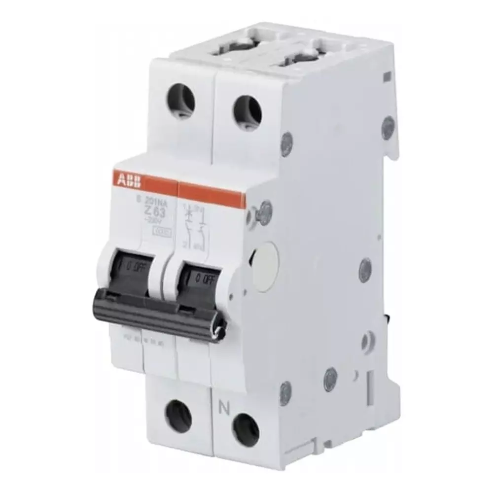 ABB System Pro M Compact S200 MCB, 1+N, 6A, Type Z, 2CDS251103R0338