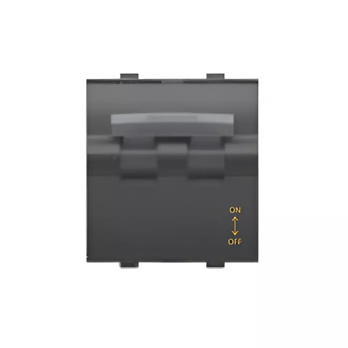 Goldmedal Nixon Modular Curve Miniature Circuit Breaker Double Pole 3 kA Breaking Capacity 2 M Titanium Grey