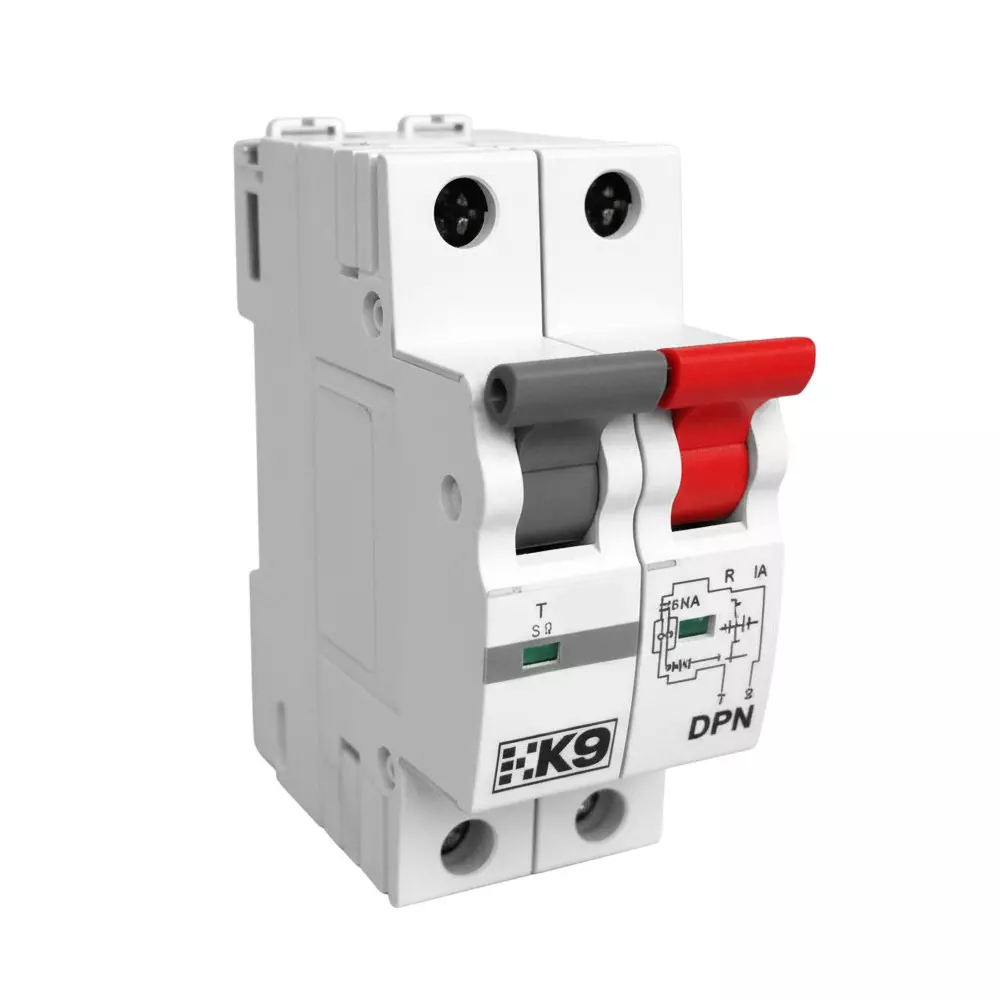K9 Pro Safe Miniature Circuit Breakers Single Pole + Neutral 16 Amp White, 6013 (Pack of 6)