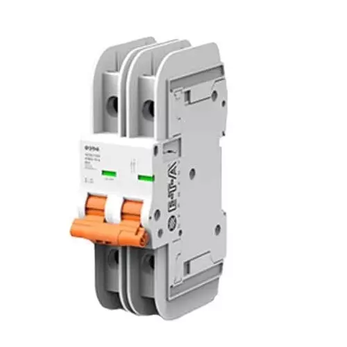 ETA Miniature Circuit Breaker 15 Amp 2 Pole Toggle Actuator 415 V AC, 4230-T120-K0CU-15A