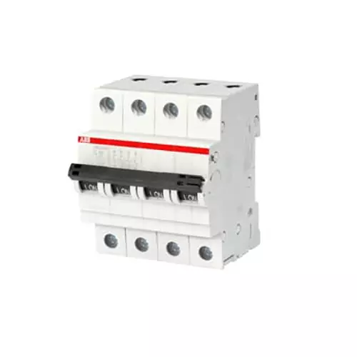 ABB SB204M Miniature Circuit Breaker 40 A 4 Pole C Curve, 1SYS274022R0404