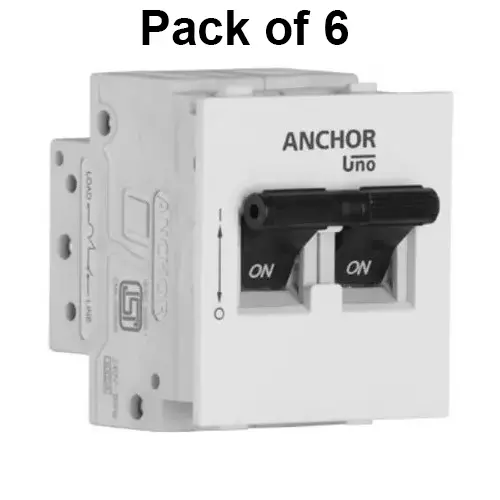 anchor-roma-classic-uno-double-pole-mini-modular-mcb-c-curve-white-16-amp-current-98077-pack-of-6