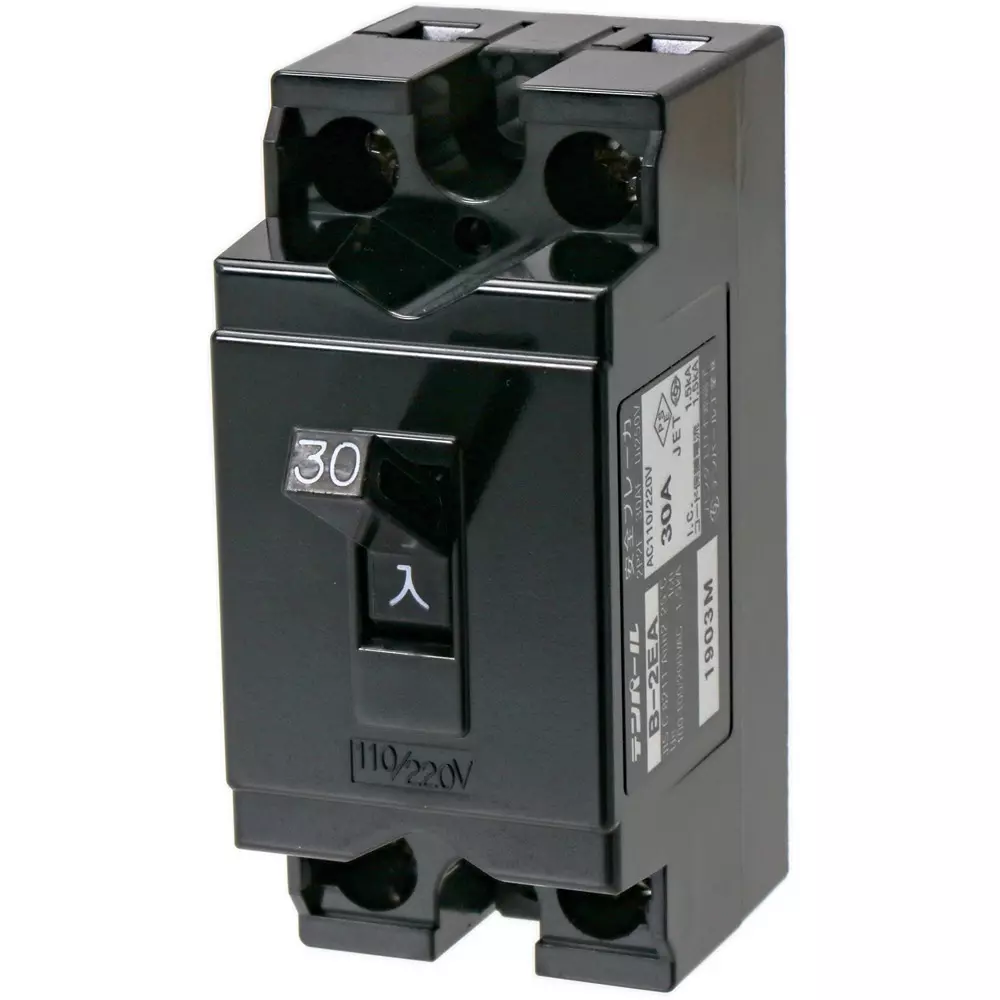 Tempearl Safety Breaker AC 100-AC 100/AC 200 V Rated Voltage, B-2EA 30A