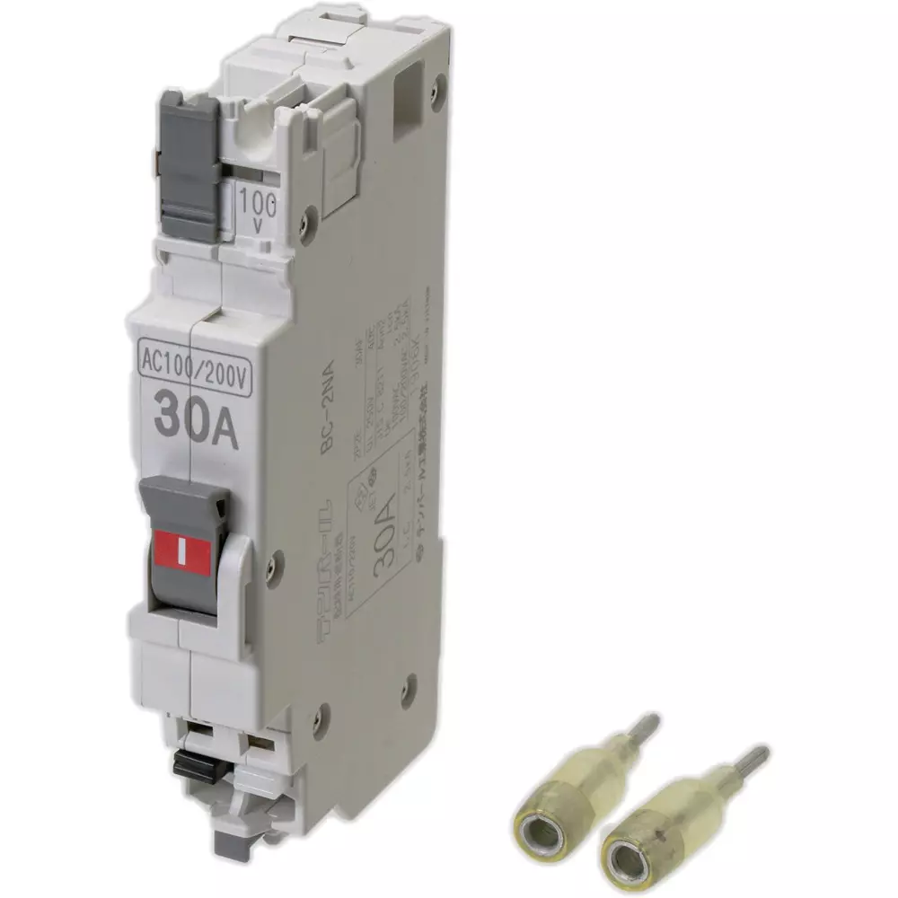 Tempearl Pearl Tect Breaker 30 A Rated Current AC100-AC100/AC200 V Voltage 2 P2 E Pole, BC2NA30