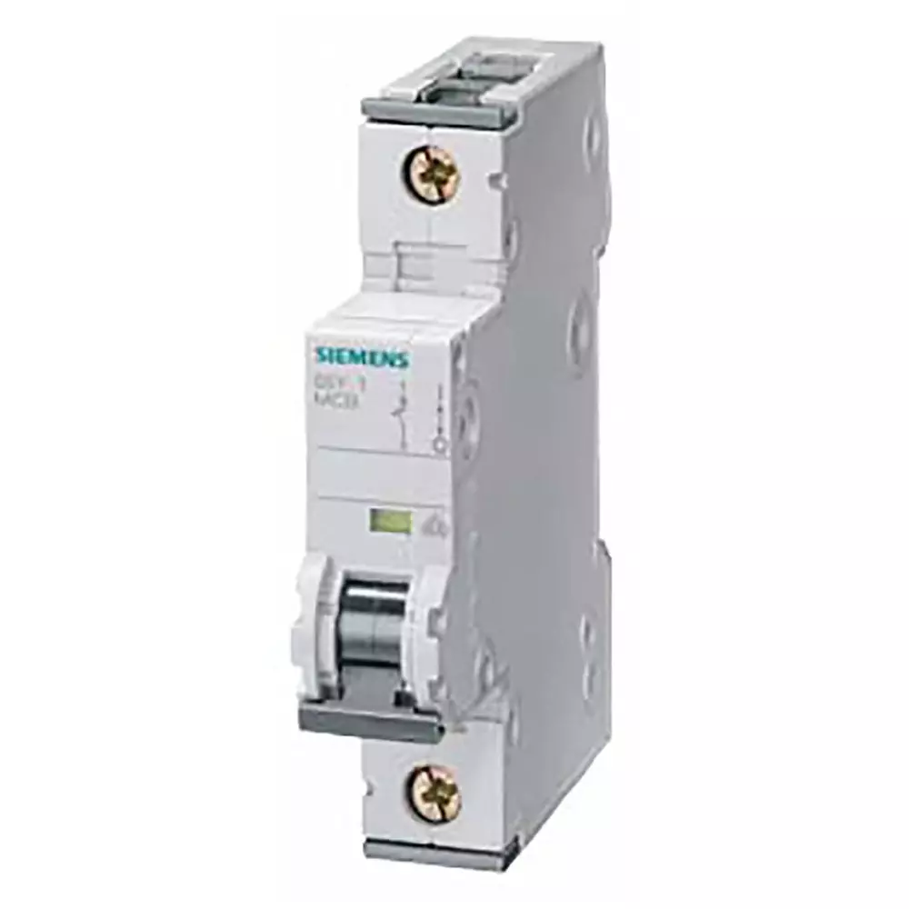 Siemens Sentron 5SY4 MCB, 1P, 50A Curve D, 230V AC, 10 kA Breaking Capacity, 5SY4150-8