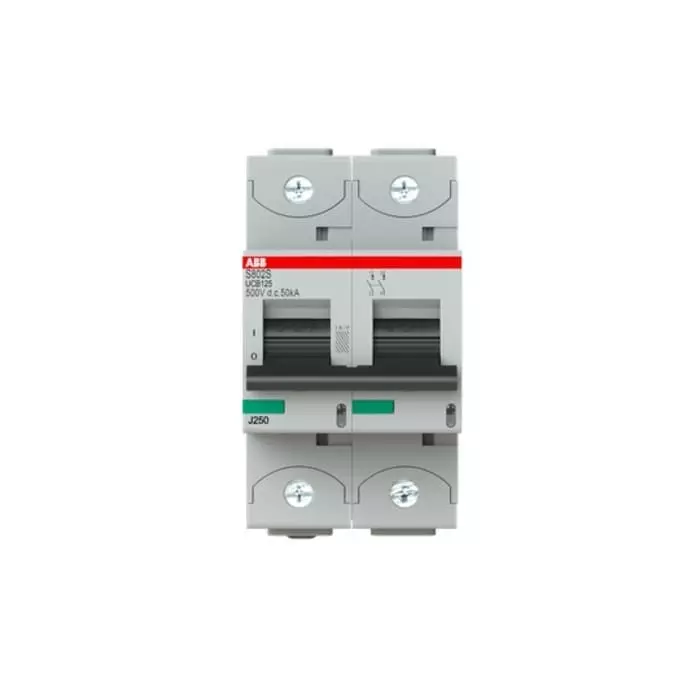 ABB 2CCS MCB, 2P, 125A, 50 KA Breaking Capacity, 2CCS862001R1845