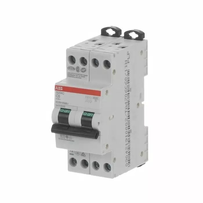 ABB S200C MCB, 4P, 6A Curve C, 415 V AC, 6 kA Breaking Capacity, 2CDS254280R0064