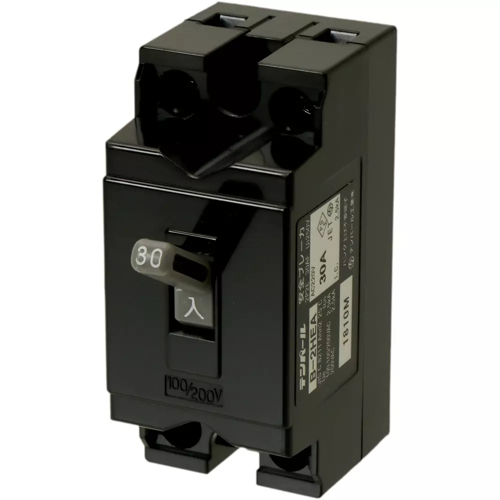 Tempearl Safety Breaker AC 100-AC 100/AC 200-AC 200 V Rated Voltage, B-2HEA 30A
