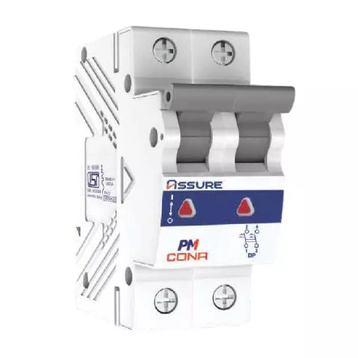 Cona Nssure MCB 16A Double Pole White, 23316
