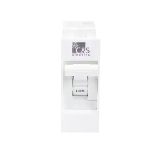 C&S Electric WiNtrip S Miniature Circuit Breaker C Curve 32 Amp 1 Module Single Pole White, CS20436NR