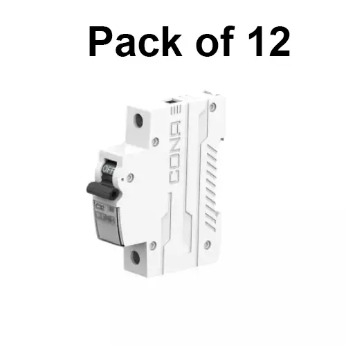 cona-miniature-circuit-breaker-mcb-safetrip-b-type-63-amp-6-ka-single-pole-3666-pack-of-12-pcs