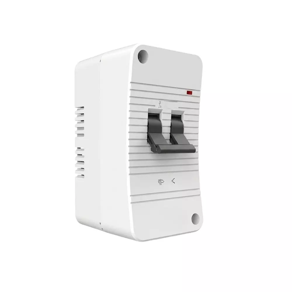 Goldmedal Allessio MCB with Enclosure Double Pole 32 A Current White Plastic, 02426