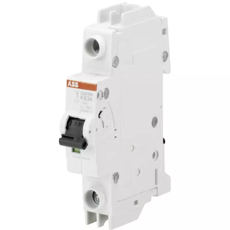 ABB Miniature Circuit Breaker 63 Amp Rated Current 1P Electrodes, S201MR-K63 MCB