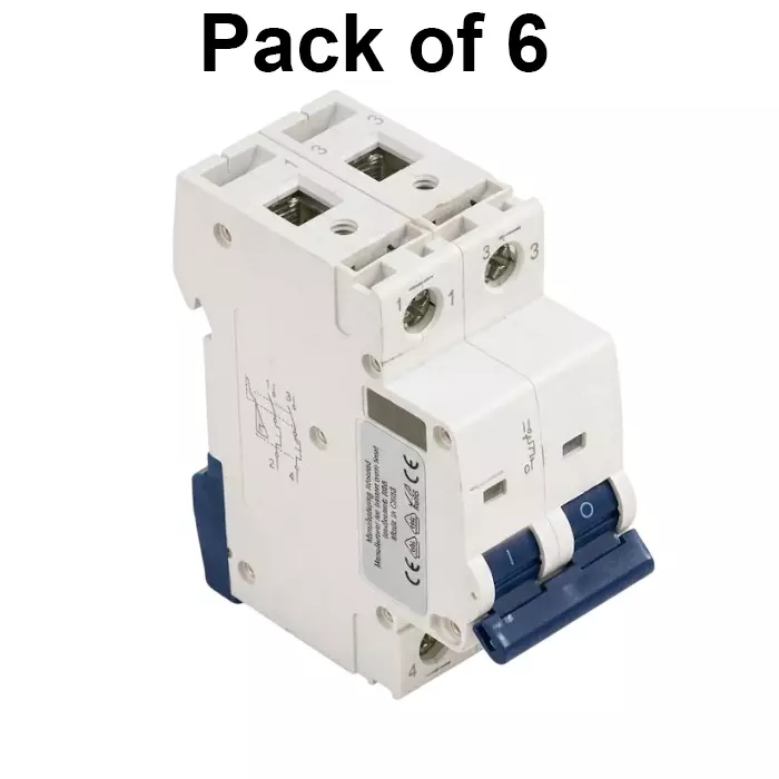 salzer-direct-current-miniature-circuit-breaker-dc-mcb-16-amp-2-pole-c-curve-500-v-dc-mxdpdc160-pack-of-6-pcs