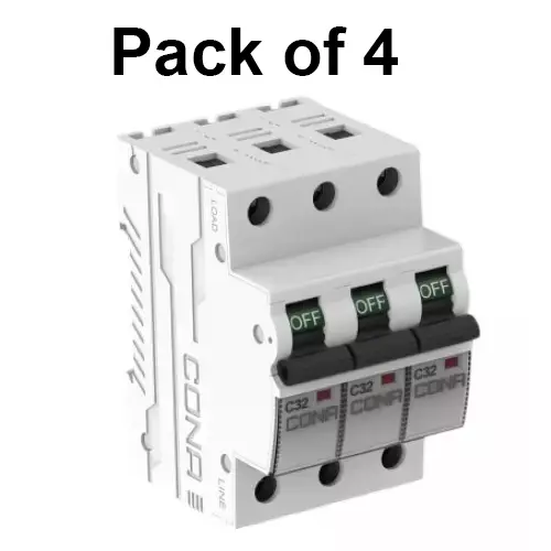 cona-miniature-circuit-breaker-mcb-safetrip-b-type-25-amp-6-ka-three-pole-3591-pack-of-4-pcs