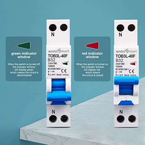 amicismart-32-a-circuit-breaker-with-overcurrent-leakage-protection-220-v-ac-1x2p-rcbo