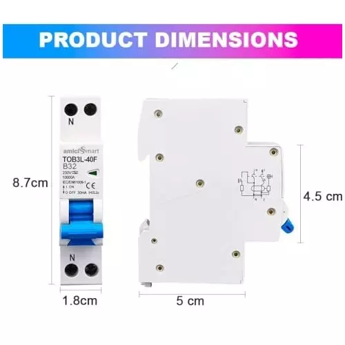 amicismart-32-a-circuit-breaker-with-overcurrent-leakage-protection-220-v-ac-1x2p-rcbo