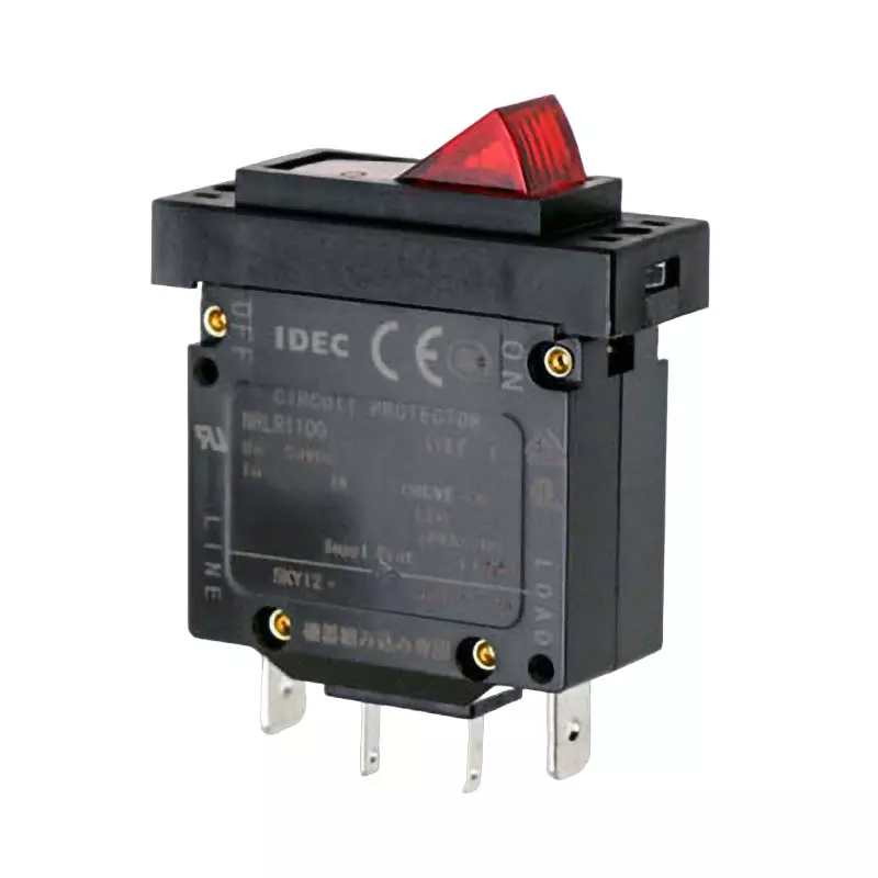 Buy IDEC NRLR1100 Series Circuit Protector with 1 Pole, 1 A and AC250
