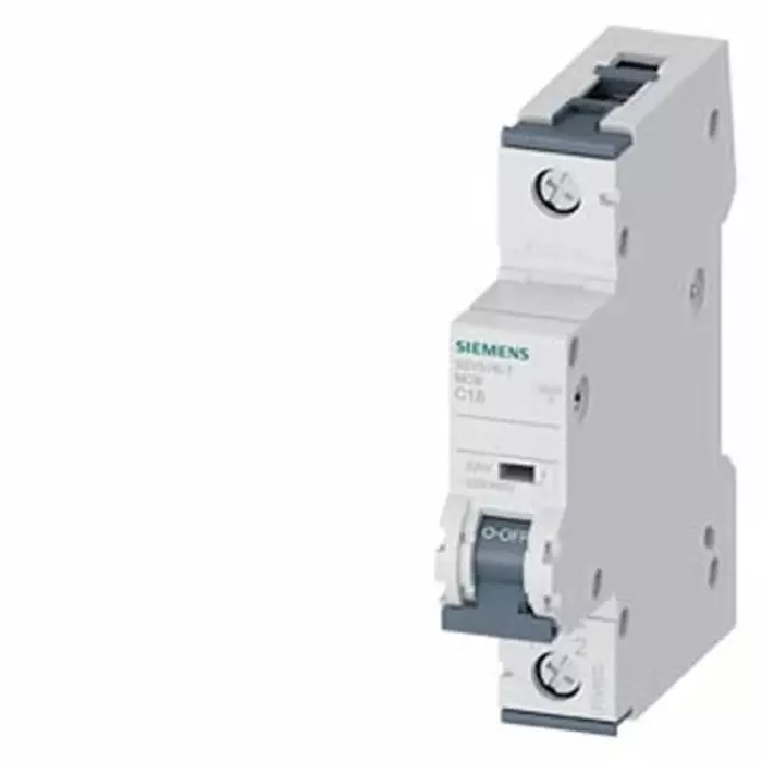 Siemens SENTRON 5SY5 MCB, 1P, 1.6A Curve C, 400V AC, 220V DC, 15 kA Breaking Capacity, 5SY5115-7