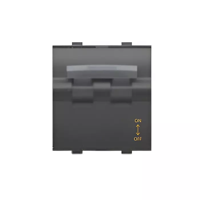 Goldmedal Nixon Modular Curve Miniature Circuit Breaker 16 Amp Double Pole 3 kA Breaking Capacity 2 M Titanium Grey, 102485