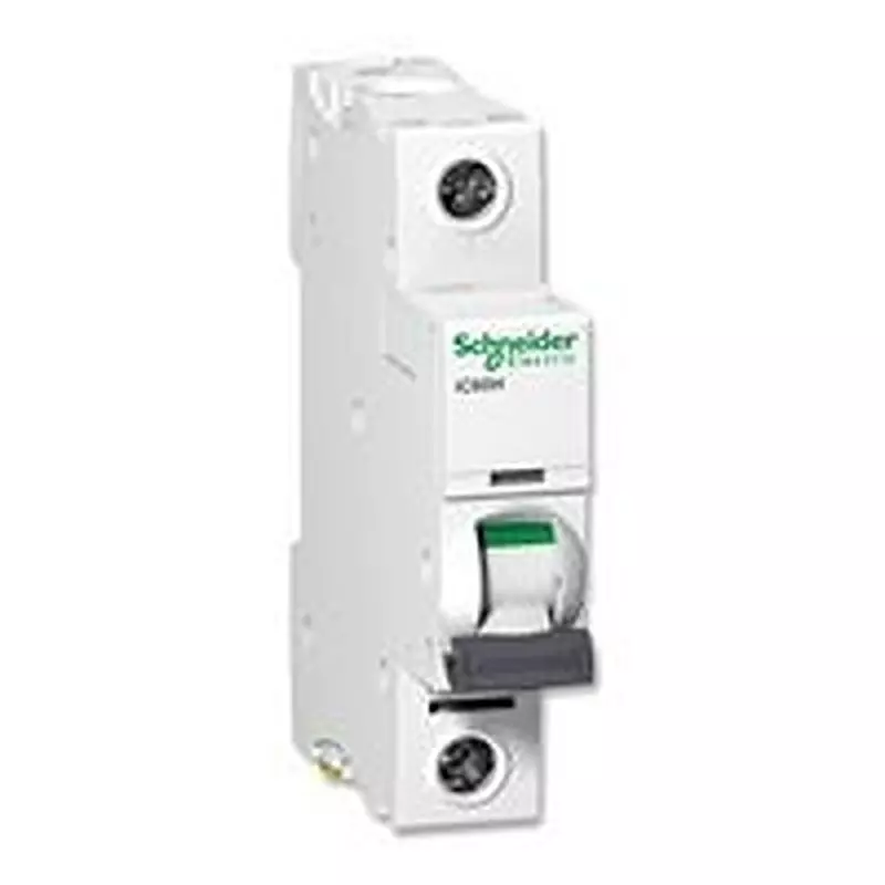 SCHNEIDER ELECTRIC Circuit Breaker, Thermal Magnetic, 1Pole, A9F54110