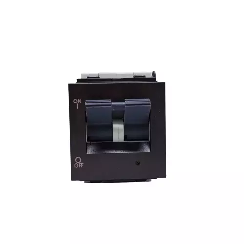 L&T [ Lauritz Knudsen ] Englaze Mini MCB with LED Indicator Mountain Grey Double Pole 32 Amp Current, CB92202KM32