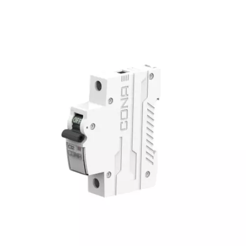 Cona Miniature Circuit Breaker (MCB) Safetrip B Type 20 Amp, 6 kA Single Pole Neutral, 3551 (Pack of 6 Pcs)