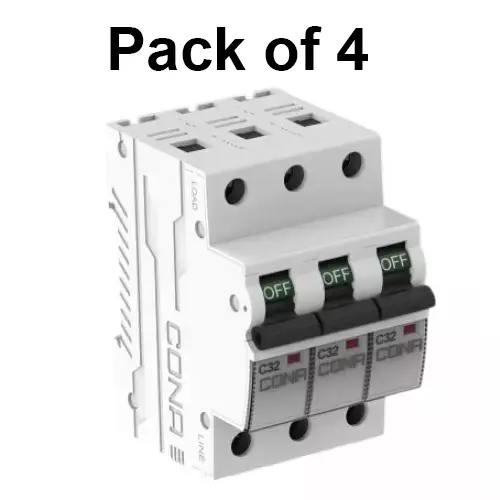cona-miniature-circuit-breaker-mcb-safetrip-b-type-63-amp-6-ka-three-pole-3681-pack-of-4-pcs