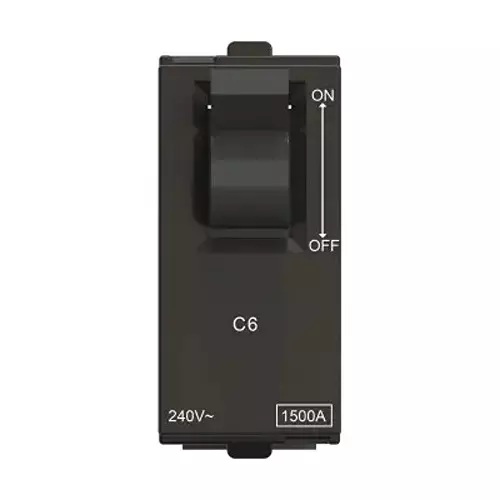 Polycab Etira Mini MCB Single Pole 32 A Rated Current Grey 1 Module Polycarbonate for Industrial & Commercial Use