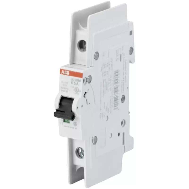 ABB Miniature Circuit Breaker 5 Amp Rated Current 1P Electrodes, SU201M-K5
